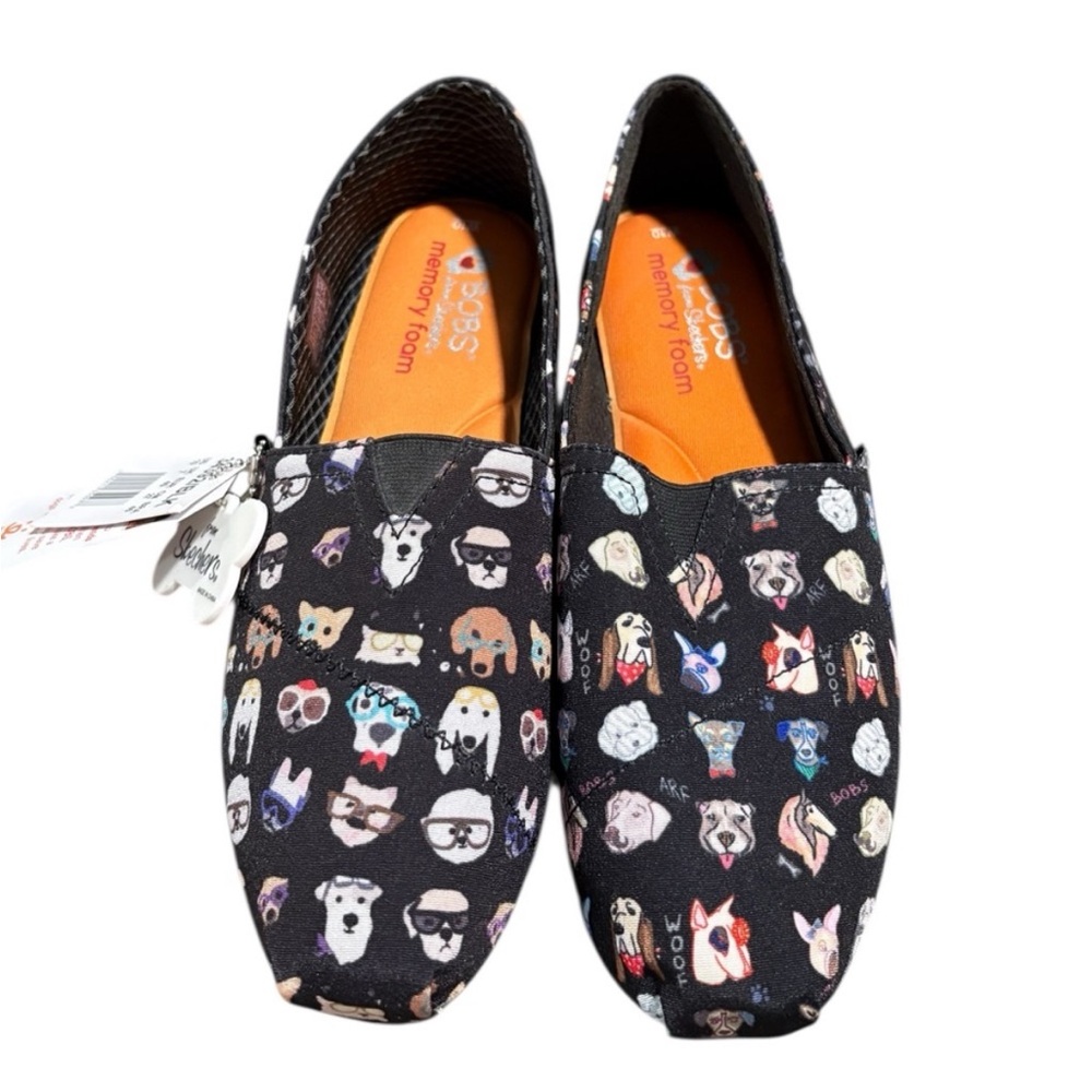 Skechers Bobs Plush Pup Smarts Wag
Crew/Party Slop On Memory Foam Shoes Size 10 - Picture 2 of 7